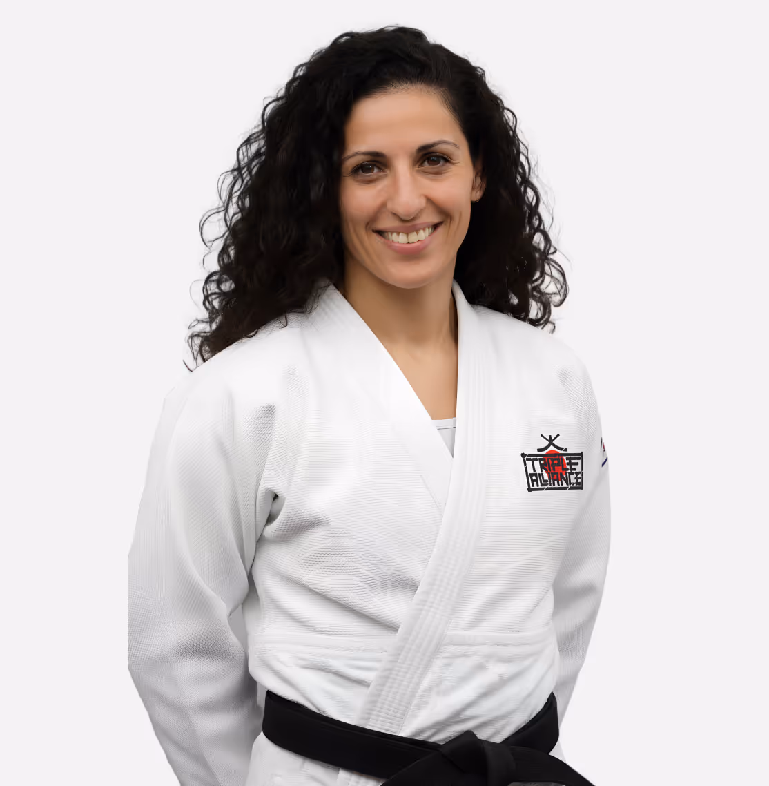 Vanda Melko, coach de Triple Alliance, ceinture noire de Judo et Kyokushin Karaté.